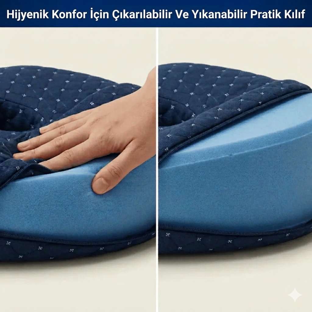 BayRelax™ ErgoSupport Ortopedik Bacak Arası Destek Yastığı