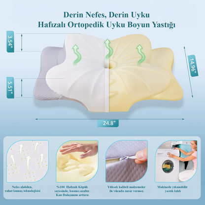 BayRelax™ Hafızalı Ağrı Giderici Ortopedik Yastık
